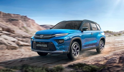 Toyota Cruiser Hyryder hybrid - SUV mới cạnh tranh Hyundai Creta - Ảnh 1. Toyota Cruiser Hyryder hybrid - SUV mới cạnh tranh Hyundai Creta - Ảnh 1.