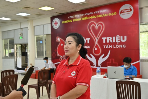 ‘Hiến máu nhân đạo’ - Chương trình được Vedan Việt Nam duy trì và phát huy - Ảnh 2. ‘Hiến máu nhân đạo’ - Chương trình được Vedan Việt Nam duy trì và phát huy - Ảnh 2.