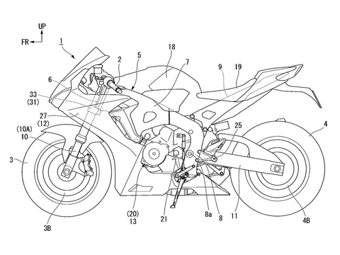 Môtô, xe máy Honda sẽ có hỗ trợ giữ làn như ôtô? - Ảnh 2. Môtô, xe máy Honda sẽ có hỗ trợ giữ làn như ôtô? - Ảnh 2.