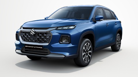 Suzuki Grand Vitara 2023 ra mắt: Nội ngoại thất gần như giống hệt Toyota Hyryder - Ảnh 5. Suzuki Grand Vitara 2023 ra mắt: Nội ngoại thất gần như giống hệt Toyota Hyryder - Ảnh 5.