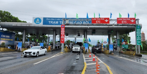 Chính thức thu phí không dừng toàn tuyến cao tốc Cầu Giẽ - Ninh Bình - Ảnh 1. Chính thức thu phí không dừng toàn tuyến cao tốc Cầu Giẽ - Ninh Bình - Ảnh 1.