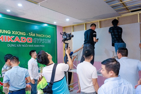 Điểm vượt trội khiến tấm thạch cao Mikado chinh phục người tiêu dùng - Ảnh 2. Điểm vượt trội khiến tấm thạch cao Mikado chinh phục người tiêu dùng - Ảnh 2.
