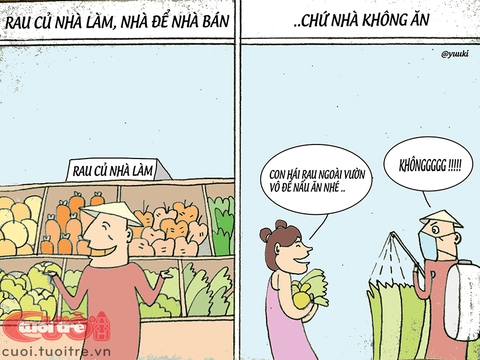 Muốn loại bỏ thực phẩm bẩn nên bỏ ngay cách suy nghĩ: Đồ sạch nhà trồng để ăn - Ảnh 1. Muốn loại bỏ thực phẩm bẩn nên bỏ ngay cách suy nghĩ: Đồ sạch nhà trồng để ăn - Ảnh 1.