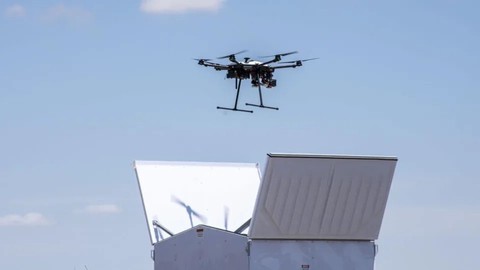 World Cup 2022 dùng drone bảo vệ các sân vận động - Ảnh 1. World Cup 2022 dùng drone bảo vệ các sân vận động - Ảnh 1.