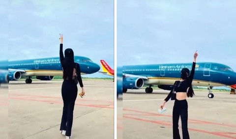 TikToker làm phiền an toàn hàng không bằng những trò gì thế này?! - Ảnh 2. TikToker làm phiền an toàn hàng không bằng những trò gì thế này?! - Ảnh 2.