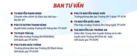 Sáng mai 24-7, gần 100 trường đại học, cao đẳng tư vấn xét tuyển tại TP.HCM và Hà Nội - Ảnh 4. Sáng mai 24-7, gần 100 trường đại học, cao đẳng tư vấn xét tuyển tại TP.HCM và Hà Nội - Ảnh 4.