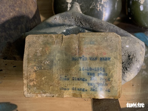 27-7: Tìm lại tên cho anh - Kỳ 1: Chữ ký trên chiếc bình tông ở chiến địa Vị Xuyên - Ảnh 7. 27-7: Tìm lại tên cho anh - Kỳ 1: Chữ ký trên chiếc bình tông ở chiến địa Vị Xuyên - Ảnh 7.