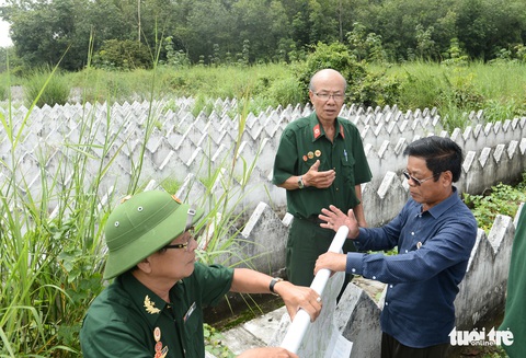 Người thương binh tìm tọa độ đồng đội - Ảnh 1. Người thương binh tìm tọa độ đồng đội - Ảnh 1.