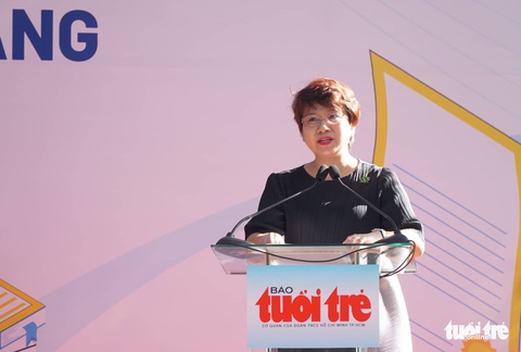 Tưng bừng hai ngày hội tư vấn xét tuyển tại TP.HCM và Hà Nội - Ảnh 6. Tưng bừng hai ngày hội tư vấn xét tuyển tại TP.HCM và Hà Nội - Ảnh 6.