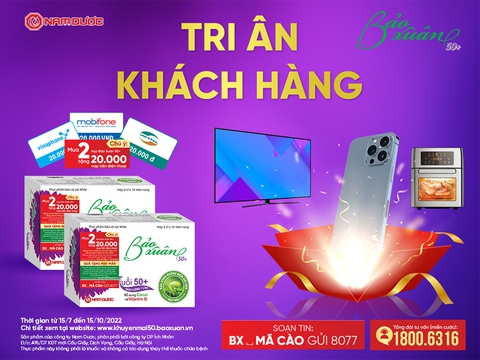 Bảo Xuân khuyến mại lớn ‘Tích điểm tri ân – Thân tình chia sẻ’ - Ảnh 1. Bảo Xuân khuyến mại lớn ‘Tích điểm tri ân – Thân tình chia sẻ’ - Ảnh 1.