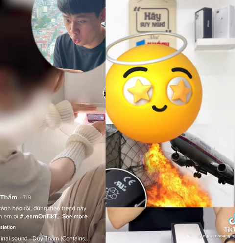 Chơi dao TikTok, có ngày... cấm bay - Ảnh 1. Chơi dao TikTok, có ngày... cấm bay - Ảnh 1.