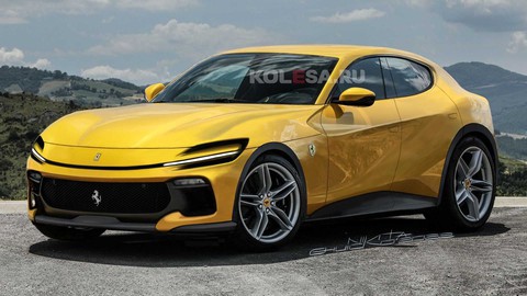 Siêu SUV đầu tiên của Ferrari qua ảnh phác thảo - Ảnh 1. Siêu SUV đầu tiên của Ferrari qua ảnh phác thảo - Ảnh 1.