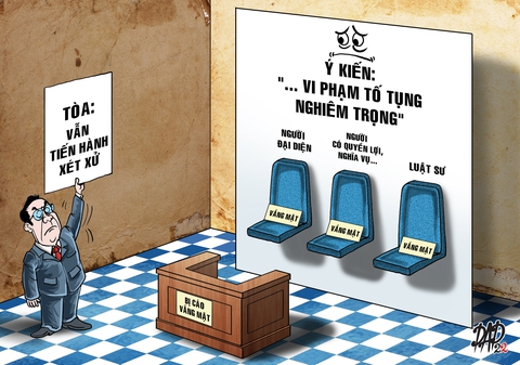 Kỳ lạ phiên tòa không bị cáo, không người làm chứng, không luật sư, tòa vẫn xử - Ảnh 1. Kỳ lạ phiên tòa không bị cáo, không người làm chứng, không luật sư, tòa vẫn xử - Ảnh 1.