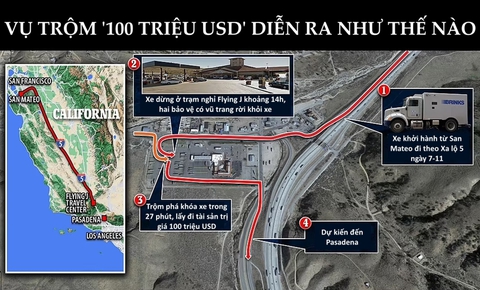 Bí ẩn vụ trộm 100 triệu USD trang sức từ xe tải bọc thép - Ảnh 3. Bí ẩn vụ trộm 100 triệu USD trang sức từ xe tải bọc thép - Ảnh 3.