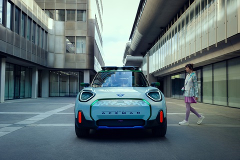 Xe điện MINI Aceman EV Concept: Ý tưởng thiết kế mới của MINI, phá cách từ trong ra ngoài - Ảnh 6. Xe điện MINI Aceman EV Concept: Ý tưởng thiết kế mới của MINI, phá cách từ trong ra ngoài - Ảnh 6.