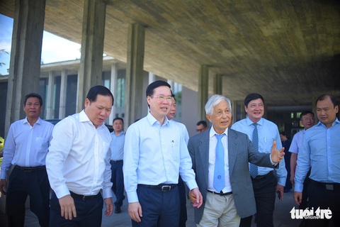 Thường trực Ban Bí thư Võ Văn Thưởng thăm Trung tâm khoa học ICISE - Ảnh 2. Thường trực Ban Bí thư Võ Văn Thưởng thăm Trung tâm khoa học ICISE - Ảnh 2.