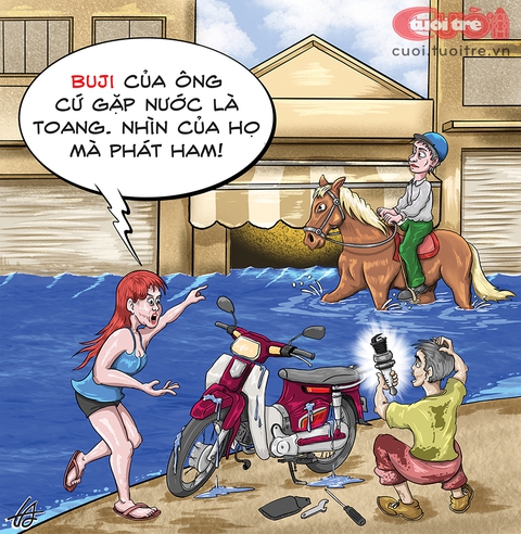 Khi người dân cưỡi ngựa thay xe máy (Phần 1) - Ảnh 4. Khi người dân cưỡi ngựa thay xe máy (Phần 1) - Ảnh 4.