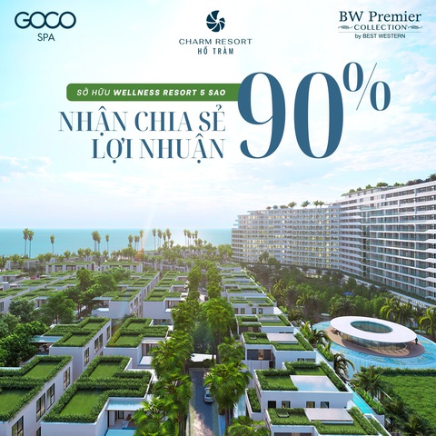 Chính sách chia sẻ lợi nhuận từ Charm Resort Hồ Tràm - Ảnh 1. Chính sách chia sẻ lợi nhuận từ Charm Resort Hồ Tràm - Ảnh 1.