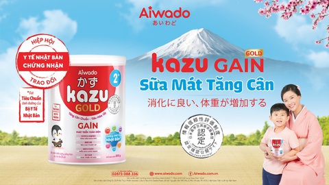 Kazu Gain Gold sữa mát tăng cân chuẩn Nhật - Ảnh 3. Kazu Gain Gold sữa mát tăng cân chuẩn Nhật - Ảnh 3.