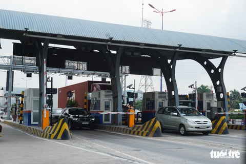 TP.HCM lên phương án phân luồng khi vận hành thu phí không dừng từ 1-8 - Ảnh 1. TP.HCM lên phương án phân luồng khi vận hành thu phí không dừng từ 1-8 - Ảnh 1.