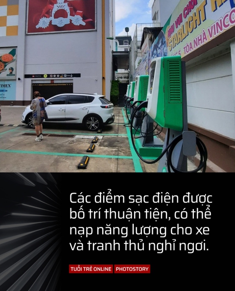 Thầy giáo Lâm Đồng lái VinFast VF e34 xuyên Việt: Chi phí rẻ hơn xe xăng - Ảnh 3. Thầy giáo Lâm Đồng lái VinFast VF e34 xuyên Việt: Chi phí rẻ hơn xe xăng - Ảnh 3.