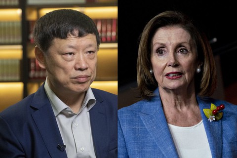 Twitter khóa tài khoản cựu lãnh đạo báo Trung Quốc vì dọa bắn rơi máy bay bà Pelosi - Ảnh 1. Twitter khóa tài khoản cựu lãnh đạo báo Trung Quốc vì dọa bắn rơi máy bay bà Pelosi - Ảnh 1.
