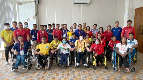 4 vận động viên Việt Nam nhiễm COVID-19 tại ASEAN Para Games 11 - Ảnh 1. 4 vận động viên Việt Nam nhiễm COVID-19 tại ASEAN Para Games 11 - Ảnh 1.