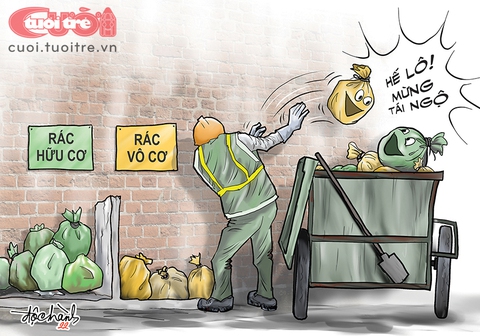 Phân loại rác: Chuyện tình vô cơ - hữu cơ - Ảnh 1. Phân loại rác: Chuyện tình vô cơ - hữu cơ - Ảnh 1.