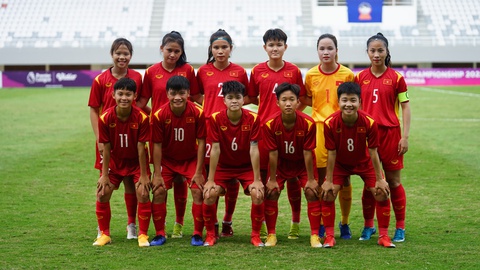 Thắng đậm Myanmar, U18 nữ Việt Nam vào chung kết Giải U18 Đông Nam Á - Ảnh 1. Thắng đậm Myanmar, U18 nữ Việt Nam vào chung kết Giải U18 Đông Nam Á - Ảnh 1.