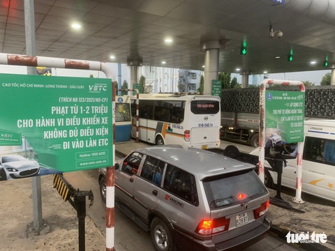 9h sáng 1-8, cao tốc TP.HCM - Long Thành sẽ xài 100% thu phí không dừng - Ảnh 3. 9h sáng 1-8, cao tốc TP.HCM - Long Thành sẽ xài 100% thu phí không dừng - Ảnh 3.