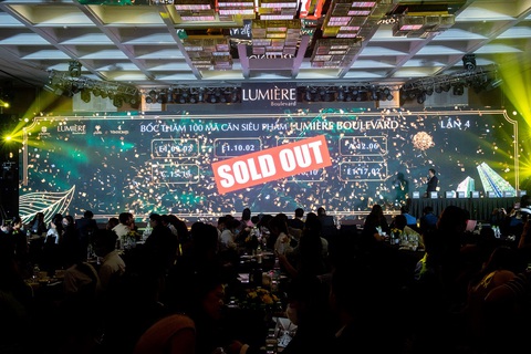100 căn hộ LUMIÈRE Boulevard hết hàng ngay sau mở bán - Ảnh 2. 100 căn hộ LUMIÈRE Boulevard hết hàng ngay sau mở bán - Ảnh 2.