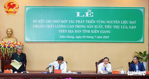 Lộc Trời ký hợp tác với MB Bank hơn 12.000 tỉ đồng để sản xuất lúa gạo tại Kiên Giang - Ảnh 3. Lộc Trời ký hợp tác với MB Bank hơn 12.000 tỉ đồng để sản xuất lúa gạo tại Kiên Giang - Ảnh 3.