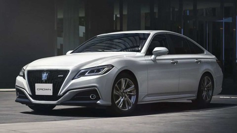 Toyota Crown ấn định ngày ra mắt thế hệ mới trong tháng 7, hé lộ logo riêng - Ảnh 2. Toyota Crown ấn định ngày ra mắt thế hệ mới trong tháng 7, hé lộ logo riêng - Ảnh 2.
