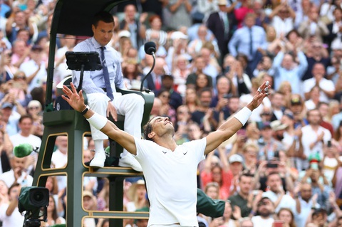 Rafael Nadal úp mở khả năng bỏ thi đấu trận bán kết Wimbledon - Ảnh 2. Rafael Nadal úp mở khả năng bỏ thi đấu trận bán kết Wimbledon - Ảnh 2.