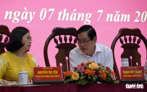 Đầu tư công chậm, bí thư tỉnh ủy yêu cầu phải hành động, không bàn mãi - Ảnh 1. Đầu tư công chậm, bí thư tỉnh ủy yêu cầu phải hành động, không bàn mãi - Ảnh 1.