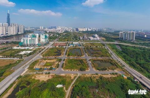 Đề xuất xử lý hơn 1.051 tỉ đồng đặt cọc của 4 doanh nghiệp trúng đấu giá đất Thủ Thiêm - Ảnh 1. Đề xuất xử lý hơn 1.051 tỉ đồng đặt cọc của 4 doanh nghiệp trúng đấu giá đất Thủ Thiêm - Ảnh 1.