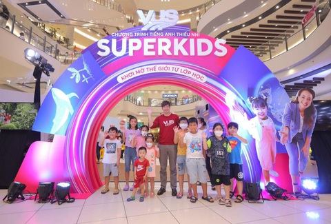 VUS tổ chức khu vui chơi trải nghiệm thực tế SuperKids Festival - Ảnh 1. VUS tổ chức khu vui chơi trải nghiệm thực tế SuperKids Festival - Ảnh 1.