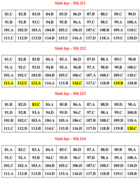 Gợi ý bài giải môn sinh học kỳ thi tốt nghiệp THPT 2022 - Ảnh 8.