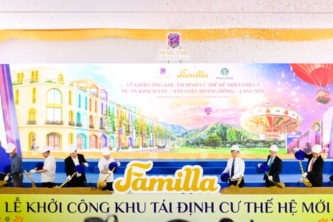 Thành phố Lạng Sơn khởi công khu tái định cư thế hệ mới Familla - Ảnh 1. Thành phố Lạng Sơn khởi công khu tái định cư thế hệ mới Familla - Ảnh 1.