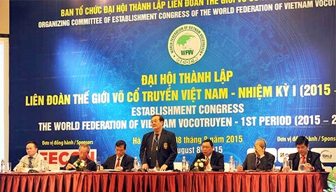 Rối ren ở Liên đoàn Thế giới võ cổ truyền Việt Nam, Tổng cục Thể dục thể thao tuýt còi’ - Ảnh 1. Rối ren ở Liên đoàn Thế giới võ cổ truyền Việt Nam, Tổng cục Thể dục thể thao tuýt còi’ - Ảnh 1.