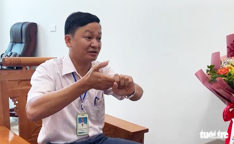 Gặp bí thư Đảng ủy phường cứu được nhiều trẻ suýt đuối nước ngoài biển - Ảnh 1. Gặp bí thư Đảng ủy phường cứu được nhiều trẻ suýt đuối nước ngoài biển - Ảnh 1.