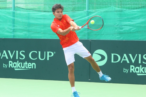 Tuyển Việt Nam đánh bại Jordan ở trận ra quân Davis Cup 2022 - Ảnh 1. Tuyển Việt Nam đánh bại Jordan ở trận ra quân Davis Cup 2022 - Ảnh 1.