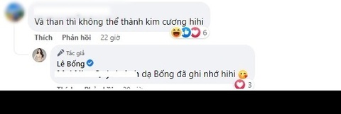 Lê Bống gây tranh cãi phát ngôn than chì giũa ra kim cương - Ảnh 3. Lê Bống gây tranh cãi phát ngôn than chì giũa ra kim cương - Ảnh 3.