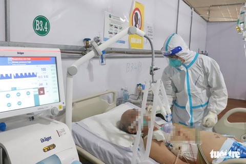 TP.HCM: Ca COVID-19 nặng có xu hướng tăng, 80% bệnh nhân khảo sát ở bệnh viện nhiễm BA.5 - Ảnh 1. TP.HCM: Ca COVID-19 nặng có xu hướng tăng, 80% bệnh nhân khảo sát ở bệnh viện nhiễm BA.5 - Ảnh 1.