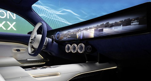 Mercedes-Benz hé lộ hệ thống giải trí mới khiến ai cũng phải trầm trồ - Ảnh 1. Mercedes-Benz hé lộ hệ thống giải trí mới khiến ai cũng phải trầm trồ - Ảnh 1.