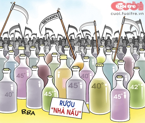 Dân nhậu tự phòng vệ trước methanol nhà làm - Ảnh 3. Dân nhậu tự phòng vệ trước methanol nhà làm - Ảnh 3.