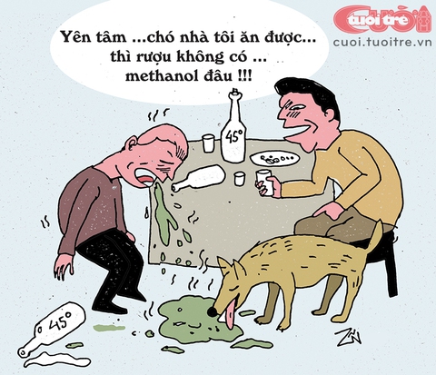 Dân nhậu tự phòng vệ trước methanol nhà làm - Ảnh 4. Dân nhậu tự phòng vệ trước methanol nhà làm - Ảnh 4.