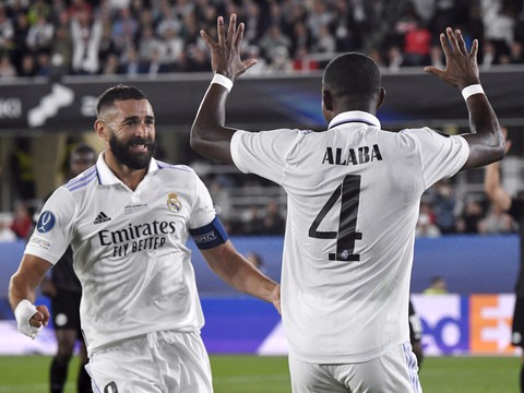 Real Madrid lần thứ 5 giành Siêu cúp châu Âu - Ảnh 2. Real Madrid lần thứ 5 giành Siêu cúp châu Âu - Ảnh 2.