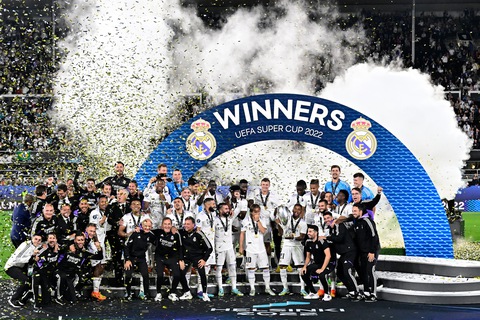 Real Madrid lần thứ 5 giành Siêu cúp châu Âu - Ảnh 3. Real Madrid lần thứ 5 giành Siêu cúp châu Âu - Ảnh 3.