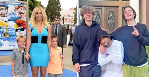 2 con của Britney Spears đến thăm mẹ là đi thẳng vào phòng đóng chặt cửa - Ảnh 1. 2 con của Britney Spears đến thăm mẹ là đi thẳng vào phòng đóng chặt cửa - Ảnh 1.